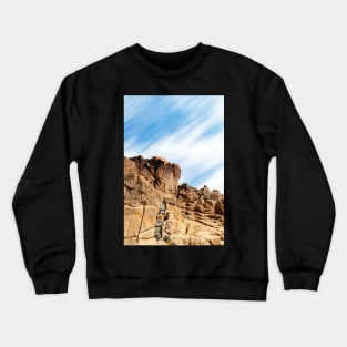 Rocky Landscape in the Coast of Brittany Crewneck Sweatshirt